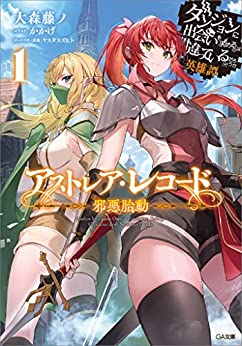 【ラノベ】【ダンまち】【ダンジョンに出会いを求めるのは間違っているだろうか】 アストレア・レコード 1巻 表紙